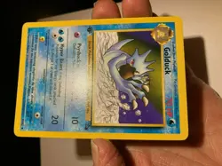 Pokemon Fossil/Team Rocket 1st Edition Golduck 35/62 & Dark Golduck 37/82 NM+ - Image 3