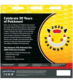 Pokemon TCG: Pokemon Day 2026 30th Anniversary Collection Box - PRESALE - Image 4
