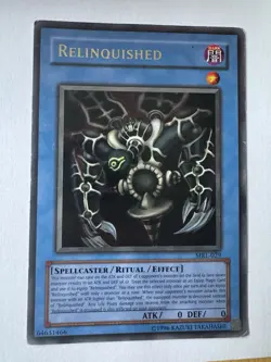Yugioh Relinquished MRL-029 Magic Ruler-Unlimited Edition MP - Image 1