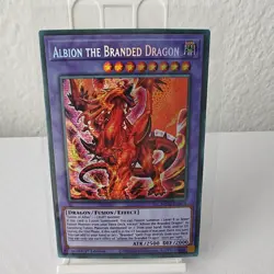 Yugioh Albion the Branded Dragon MP22-EN076 1st Fusion Dark Prismatic Secret - Image 1