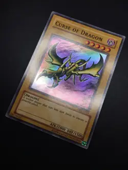 YUGIOH 2002 | CURSE OF DRAGON | LOB-E053 | OLD PRINT | EXCELLENT (LP) - Image 3