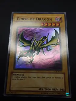 YUGIOH 2002 | CURSE OF DRAGON | LOB-E053 | OLD PRINT | EXCELLENT (LP) - Image 5