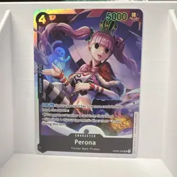 Perona OP06-093 SR One Piece Card Game TCG Super Rare English - Image 1