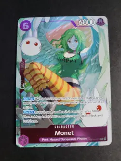 Monet (Dash Pack) OP14-074 Rare One Piece The Azure Sea's Seven - Image 1