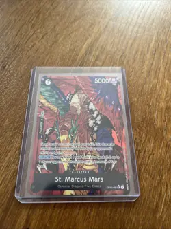 St. Marcus Mars Alt Art Foil OP13-091 R One Piece Carrying On His Will English - Image 1