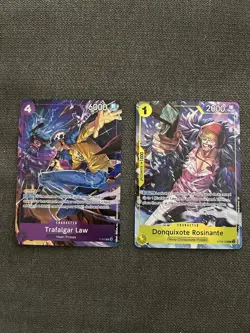 Donquixote Rosinante Trafalgar Law Illustration Box Vol 6 Promos OP12-108 P-093 - Image 1
