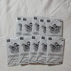 10x One Piece - Carrying on His Will 3rd Anniversary Tournament Pack *SEALED* - Image 2