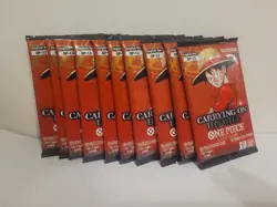 One Piece TCG OP13 Carrying On His Will Booster Packs Lot Of 10 - Image 1