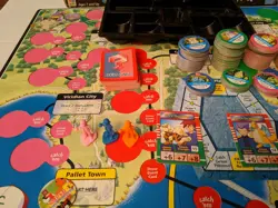 1999 Pokemon Master trainer Board Game Replacement Parts U PICK POG Card Token - Image 4