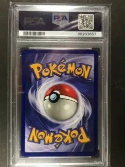 1999 Pokemon Game Base Set 1st Edition #26 DRATINI PSA 8 Shadowless - Image 2