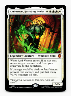 Anti-Venom, Horrifying Healer [Marvel's Spider-Man] Magic - MTG SPM ⚪ - Image 1