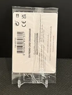 SEALED Charmander 004/165 SV: 151 [Gamestop Stamp] Promo Pokemon TCG NM/M - Image 2