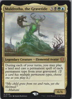 MTG Normal Muldrotha, the Gravetide M Commander: Lorwyn Eclipsed 128 NM - Image 1