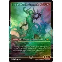 FOIL MULDROTHA, THE GRAVETIDE (SHOWCASE) Foundations FDN Magic MTG MINT CARD - Image 1