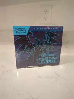 Pokemon TCG Phantasmal Flames ME02 Elite Trainer Box ETB Factory Sealed New - Image 1