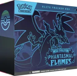 Pokemon TCG Phantasmal Flames ME02 Elite Trainer Box ETB Factory Sealed New - Image 1