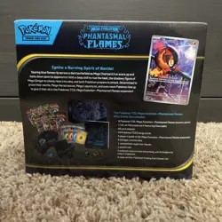 Pokemon TCG Phantasmal Flames Elite Trainer Box New Factory Sealed ETB - Image 3