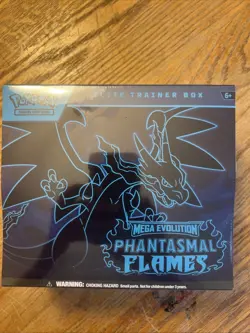 POKEMON TCG PHANTASMAL FLAMES ELITE TRAINER BOX ETB BRAND NEW Factory Sealed - Image 1
