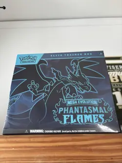 POKEMON PHANTASMAL FLAMES ELITE TRAINER BOX BRAND NEW FACTORY SEALED TCG ETB USA - Image 1
