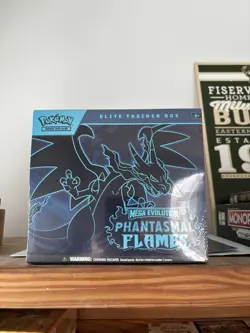 POKEMON PHANTASMAL FLAMES ELITE TRAINER BOX BRAND NEW FACTORY SEALED TCG ETB USA - Image 4