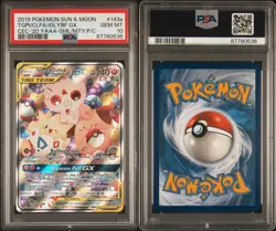 Pokemon Togepi & Cleffa & Igglybuff GX 143A/236 Alt Art Tag Team GEM MINT PSA 10 - Image 3