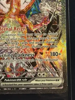 Pokemon TCG Charizard EX Holo Obsidian Flames Sir 223/197 Near Mint Condition - Image 5