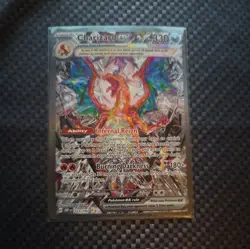 Pokemon TCG Charizard EX Holo Obsidian Flames Sir 223/197 Near Mint Condition - Image 2