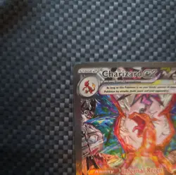 Pokemon TCG Charizard EX Holo Obsidian Flames Sir 223/197 Near Mint Condition - Image 4