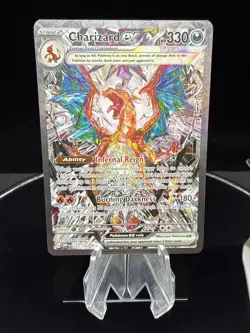 Pokemon TCG Charizard EX Holo Obsidian Flames Sir 223/197 Near Mint Condition - Image 1