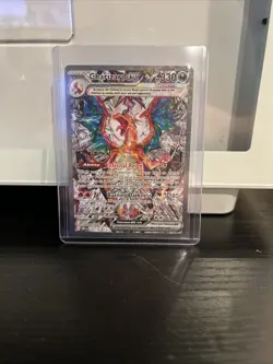 Pokemon TCG Charizard EX Holo Obsidian Flames Sir 223/197 Near Mint Condition - Image 1