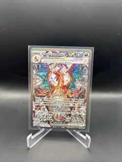Pokemon TCG Charizard EX Holo Obsidian Flames Sir 223/197 Near Mint Condition - Image 1