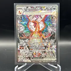 Pokemon TCG Charizard EX Holo Obsidian Flames Sir 223/197 Near Mint Condition - Image 2