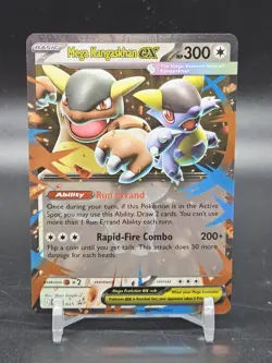 Mega Kangaskhan ex MEP 025 Black Star Promo Mega Evolution Pokemon TCG NM - Image 1