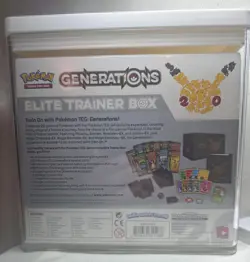 Pokemon Generations Elite Trainer Box ETB 20th Anniversary Factory Sealed + Case - Image 2