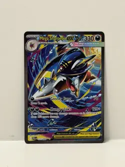 Pokemon TCG Mega Sharpedo Ex - 127/094 - ME02: Phantasmal Flames NM Near Mint - Image 1