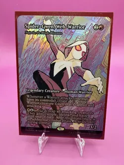 Spider-Gwen, Web-Warrior - Najeela, the Blade-Blossom (Borderless) Marvel UB - Image 1