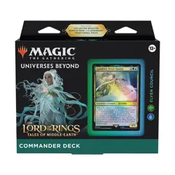 Elven Council: Lord of the Rings Commander Deck Magic The Gathering new Unopened 195166205052 - Image 1