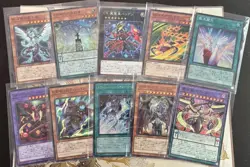 Japanese YuGiOh Card Lot Of 10 Cards Various Sets And Rarities B4 - Image 1