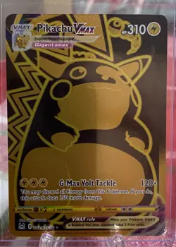 Pokemon Pikachu TCG Lost Origin VMAX Gold Holo Card TG29/TG30 2022 NM - Image 1