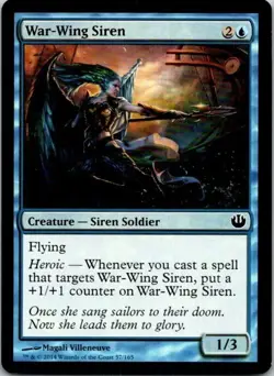 War-Wing Siren MTG Journey into Nyx - Magic the Gathering Card - Image 1