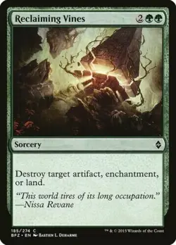 Reclaiming Vines MTG Battle for Zendikar - Magic the Gathering Card - Image 1