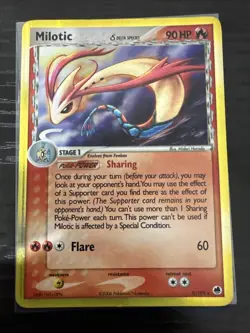 Milotic Holo Card Pokemon Dragon Frontiers, 5/101 Lightly Played Condition - Image 1