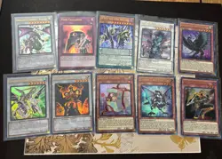 Yugioh Lot Of 10 Holo Cards English See Pic For Exact Cards #4 - Image 1