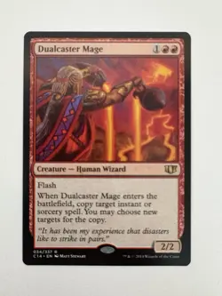 Dualcaster Mage MTG Magic the Gathering Card NM Near Mint C14 - Image 1