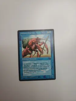 Homarid Warrior Version D - MTG 1994 Blue Creature Card Magic the Gathering - Image 2