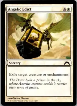 Angelic Edict - Mtg Gatecrash - Magic the Gathering Card - Image 1