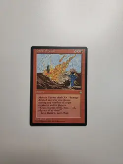 Meteor Shower MTG Red Sorcery Card Magic the Gathering Card - Image 2