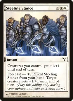 Steeling Stance - Mtg Dissension - Magic the Gathering Card - Image 1