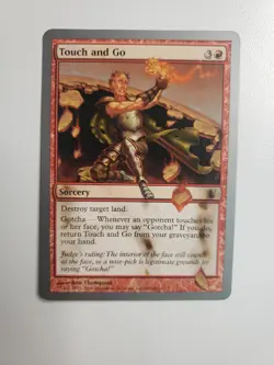 Touch and Go - Magic the Gathering - MTG - Red Sorcery Card - Image 3