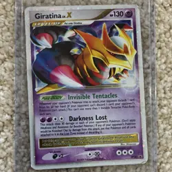 Pokemon Giratina LV.X DP38 Holo Promo Level Up Card - Image 1